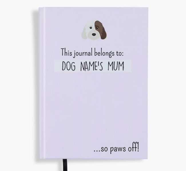 This Journal Belongs to: Personalised {breedShortName} Notebook